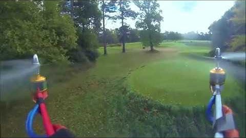 Custom 3D printed Drone First flight Crash