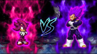 SHADOW ULTRA EGO VS ULTRA EGO VEGETA