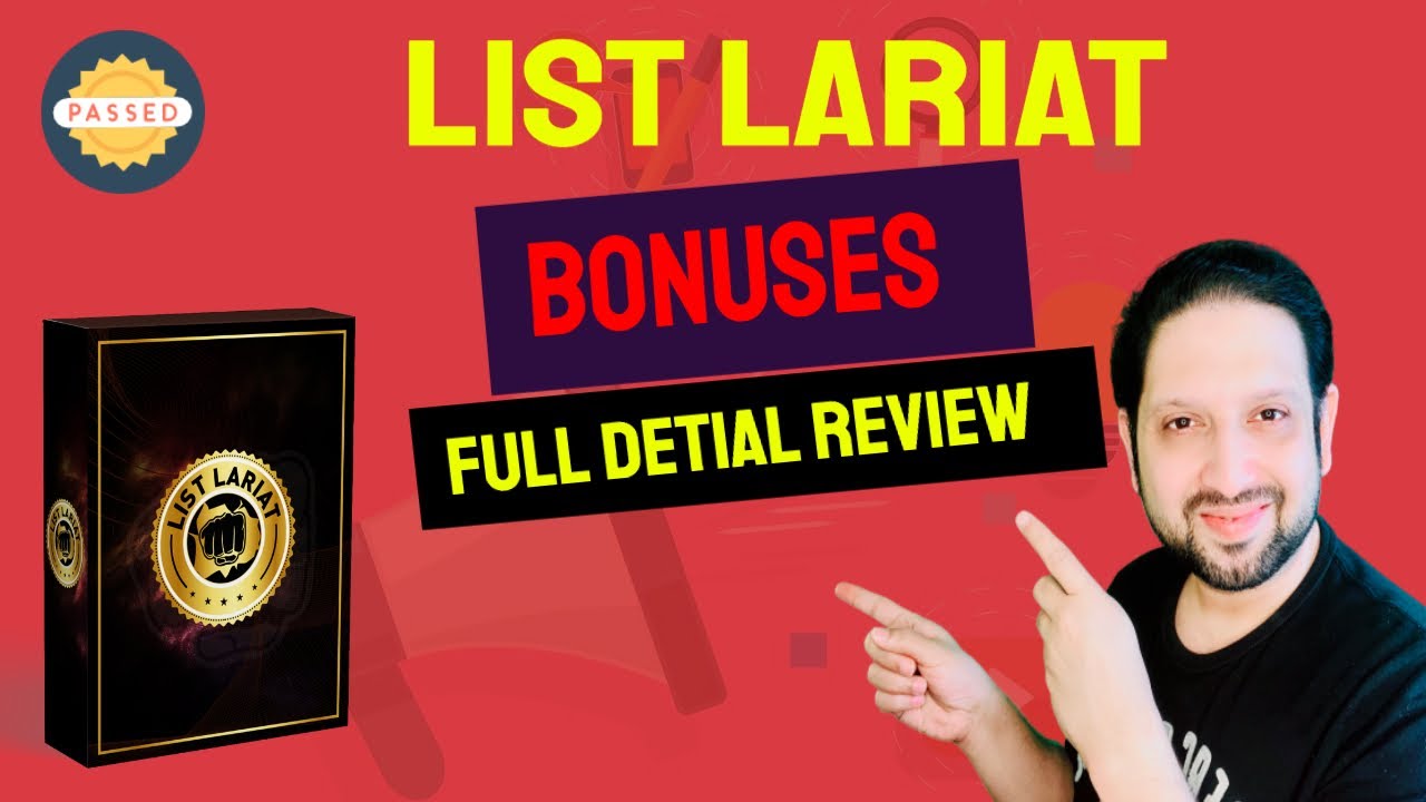 List Lariat Review - Warning 🔥 Exclusive Bonuses Added 🔥