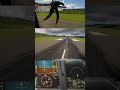Great Scenery! ATR 72-600 Cockpit Landing into Nosy Be! [AirClips] #shorts