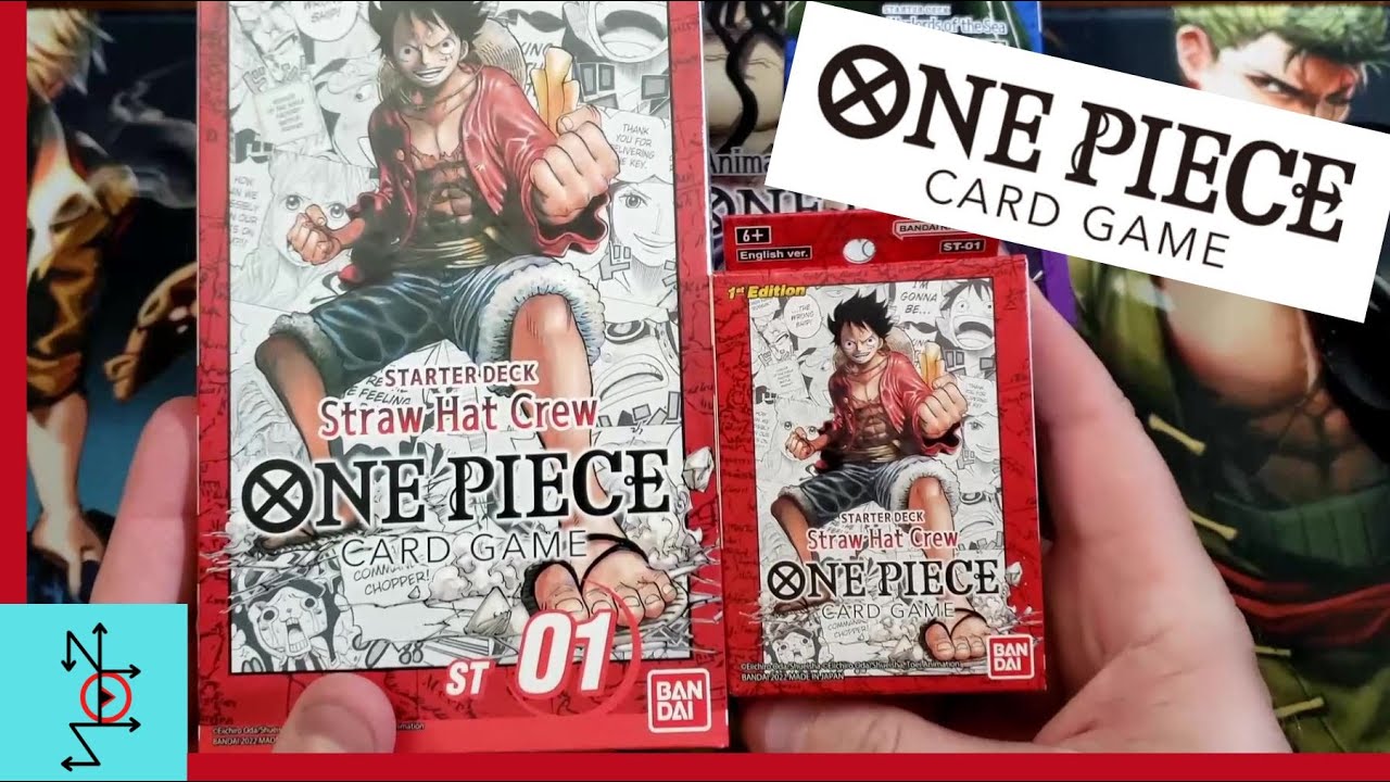 A fast look at the One Piece Card Game OPCG Starter Decks & Comparison with Super Prerelease