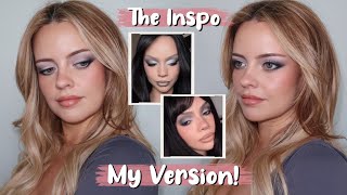 The Soft Cool Toned Makeup Look Inspiring Me Right Now! 🩶 | Julia Adams screenshot 5