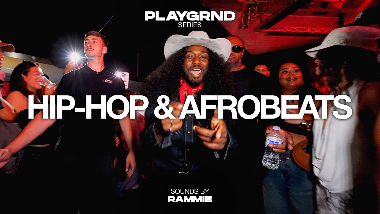 AFROBEATS, DANCEHALL, HIP-HOP (DAVIDO, VYBZ KARTEL, DRAKE, RIHANNA) | PLAYGRND SERIES | RAMMIE
