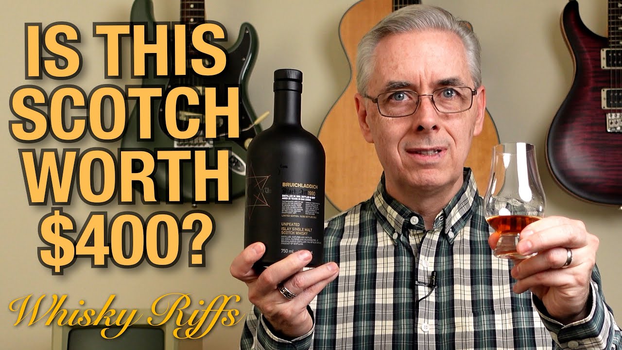 A $400 Scotch?! Bruichladdich 1990 Black Art Single Malt Scotch