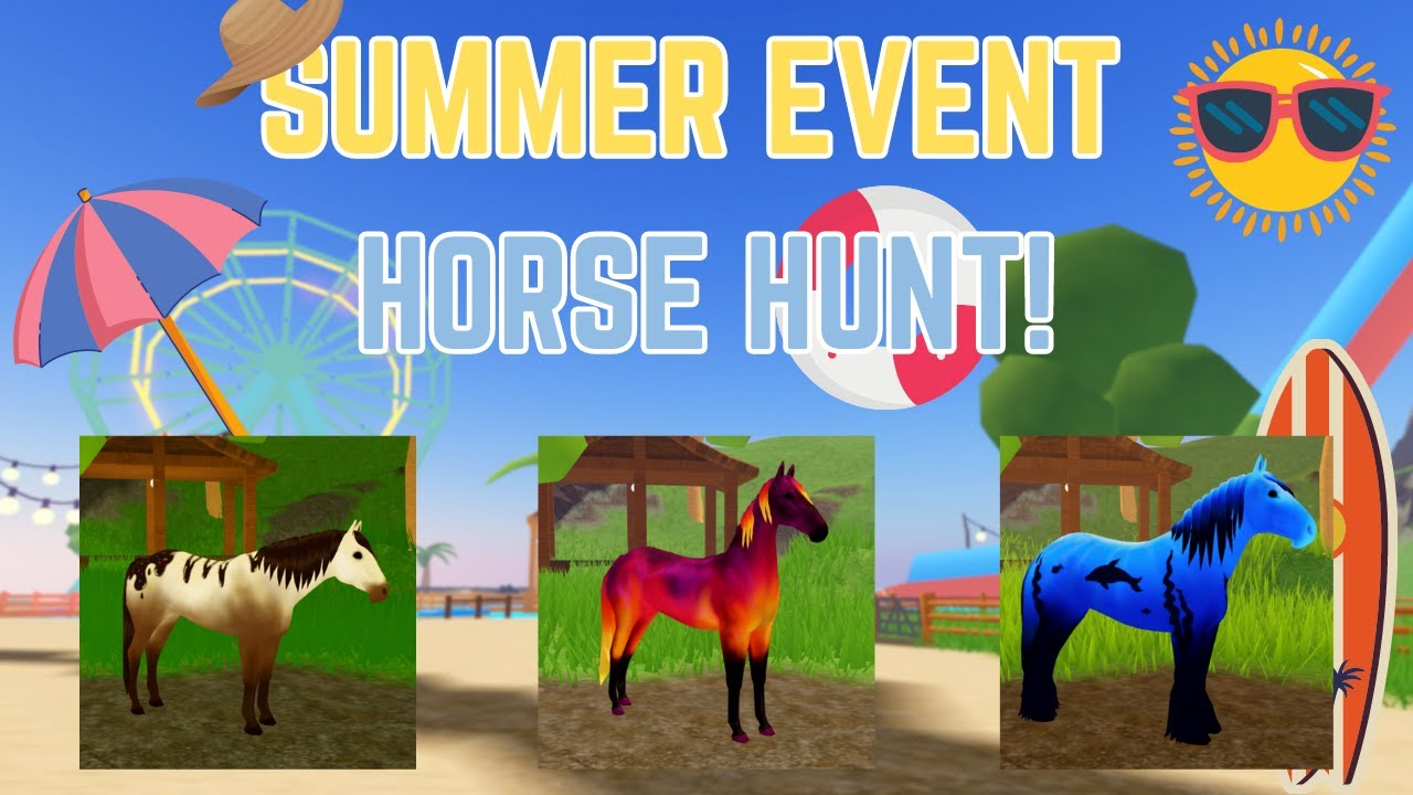 THE SUMMER EVENT IS HERE SO LETS HUNT FOR THE NEW HORSES! Wild Horse