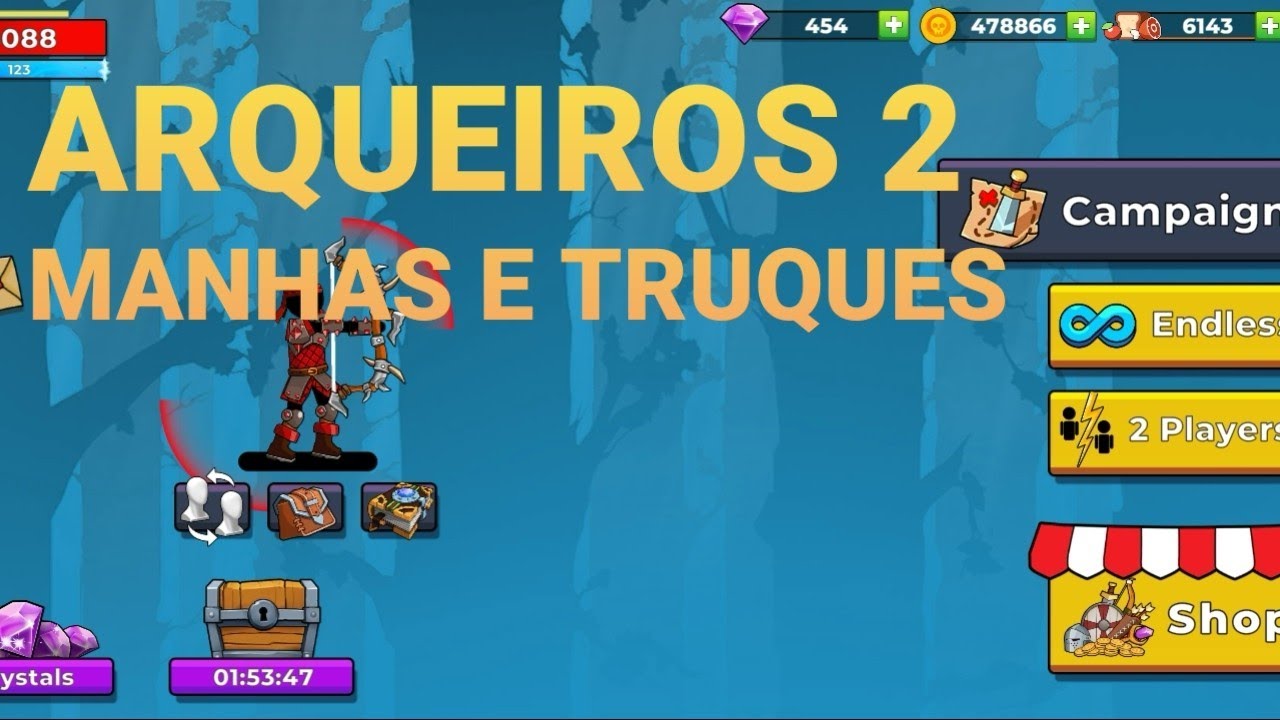 arqueiros 2, the archers 2, MANHAS E TRUQUES - YouTube