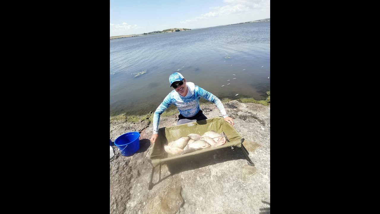 Фидер риболов на ез.Мандра (Бургас)