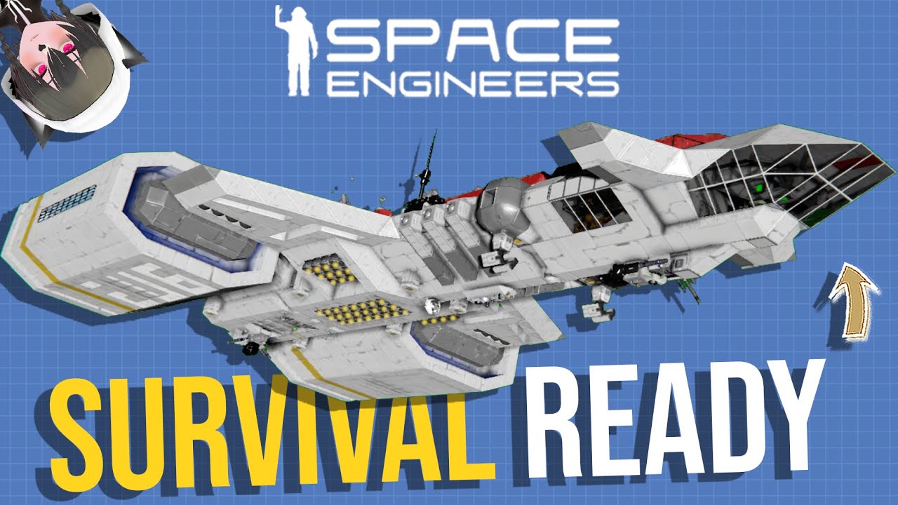 How Space Engineers Survival Ready Ships Aren't Made for Survival - YouTube