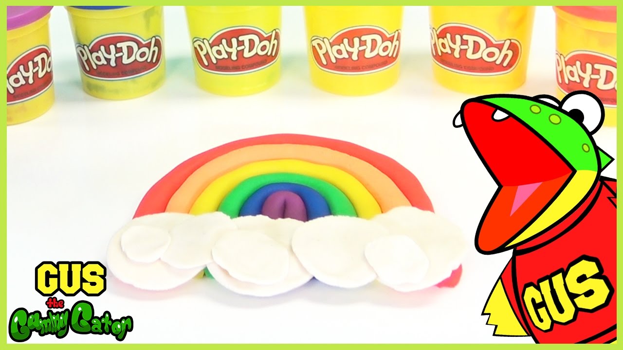 Homemade Rainbow Play Dough - Play Group Party - Meri Cherry