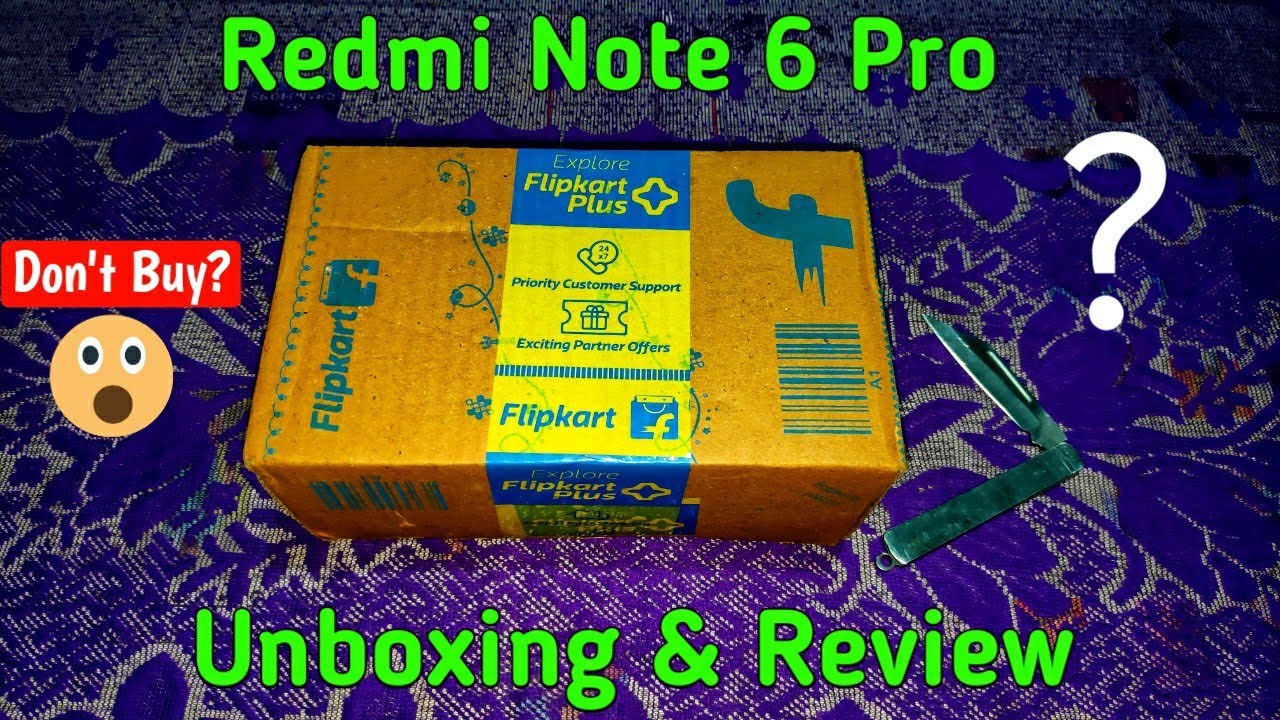 Redmi Note 6 Pro Unboxing, First look, Camera & Review🔥 - Best 4 Camera Phone Under 13k??