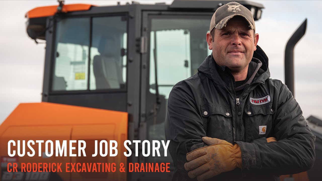 Doosan DD100 Dozer Job Story CR Roderick Excavating & Drainage