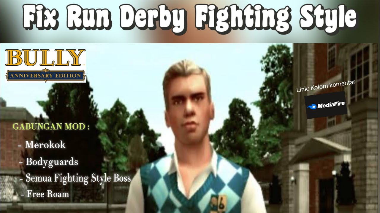 Fix Run Derby Fighting Style,Smoking,Bodyguard,All Boss Fighting Style