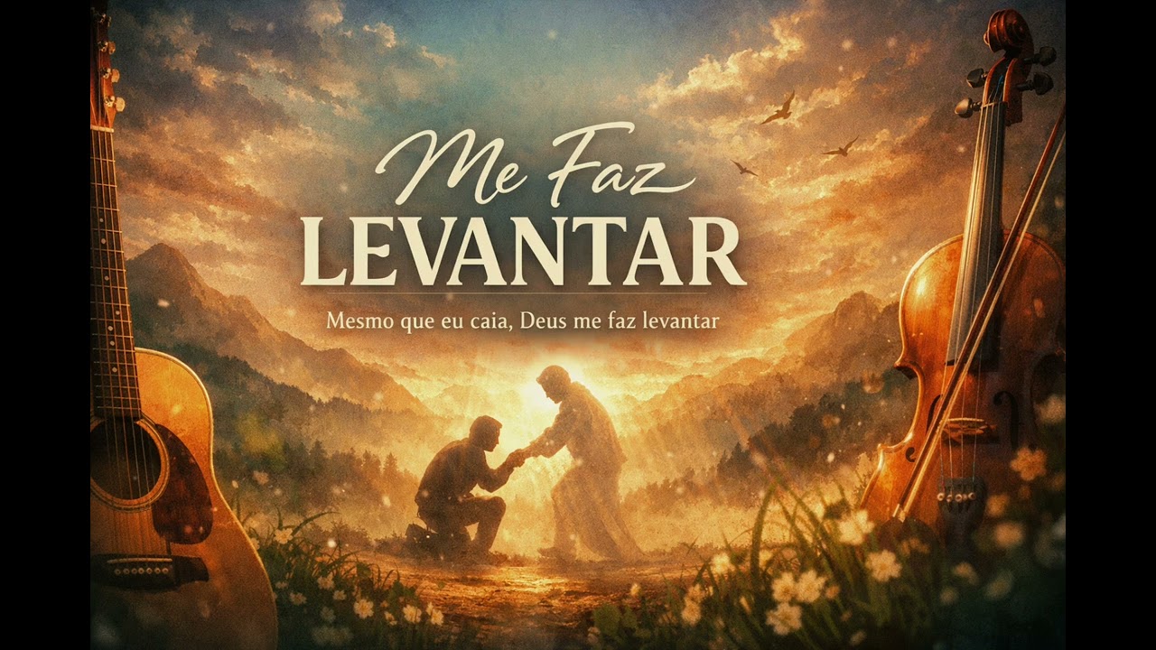 Me Faz Levantar | Louvor Calmo com Violão e Violino (Adoração Profunda)