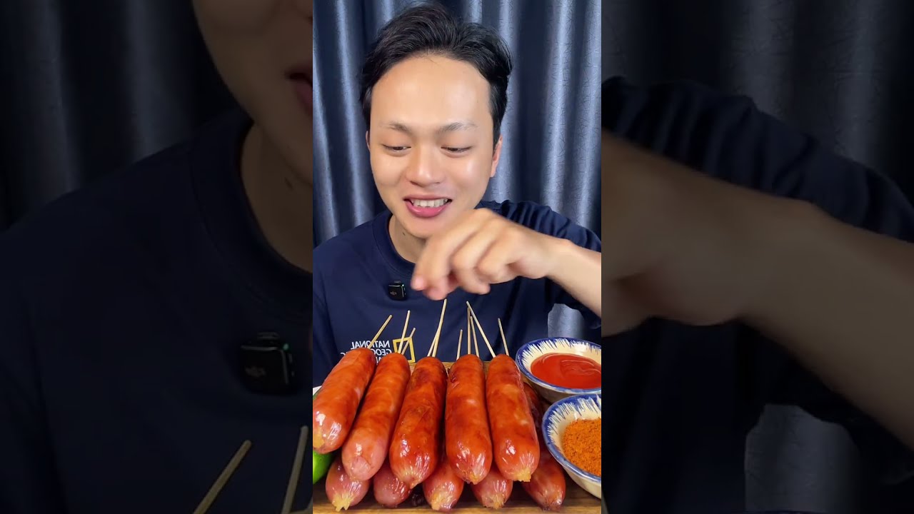 Mukbang Lạp Xưởng Nướng Đá | Ăn Cùng Vương