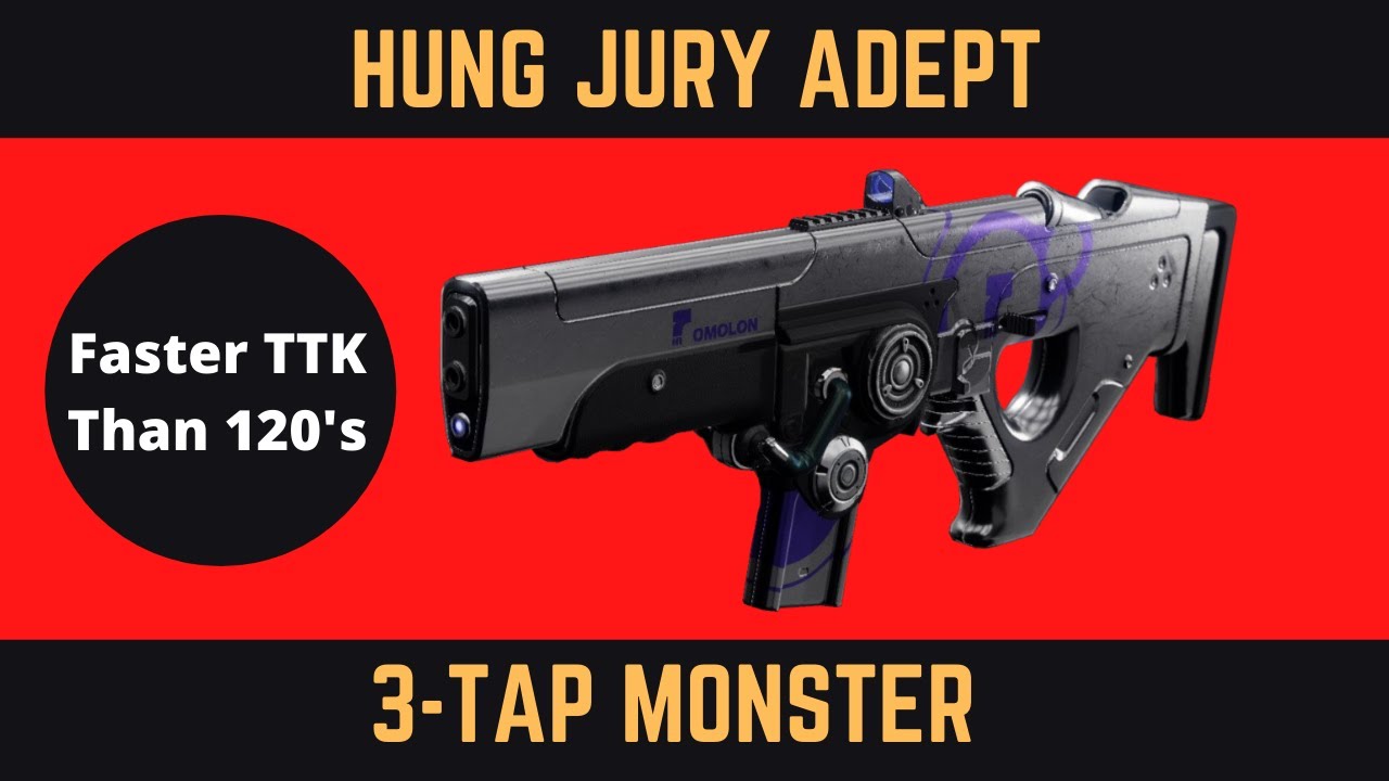 Hung Jury Adept: 3-Tap FASTER than a 120! (Destiny 2 Season of the