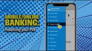 Digital Banking: Resetting your PIN
