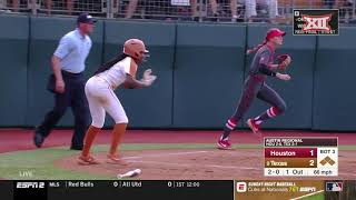 Texas vs. Houston Softball Highlights - Game 1