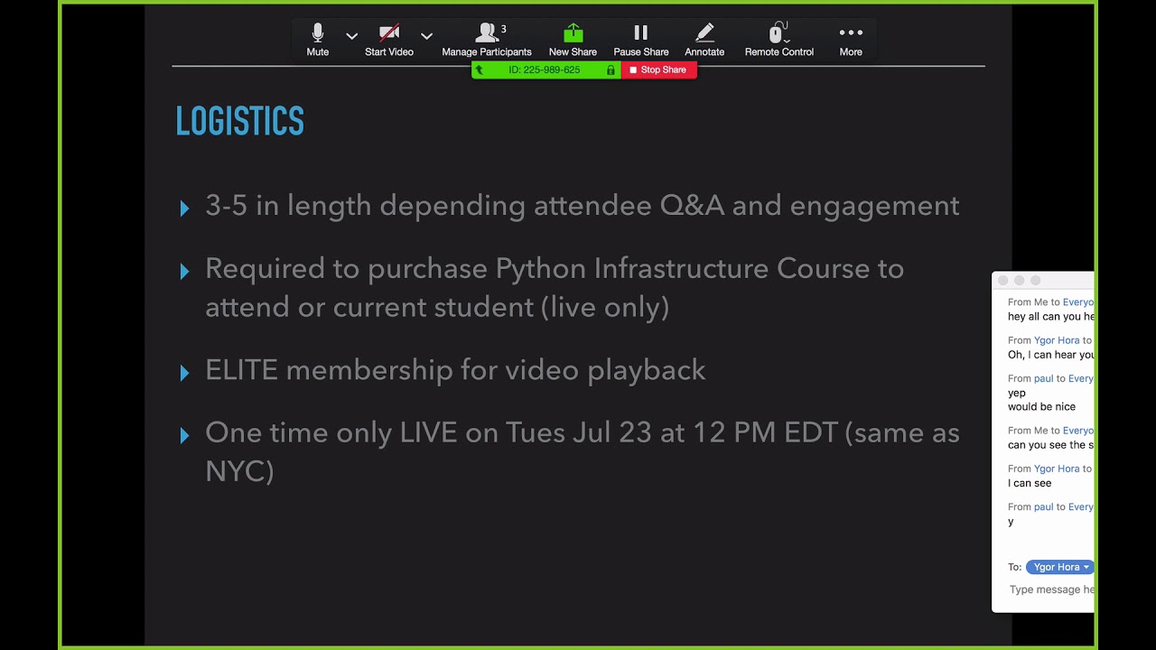 Oanda Forex Api Python Workshop Q And A Webinar Session - 