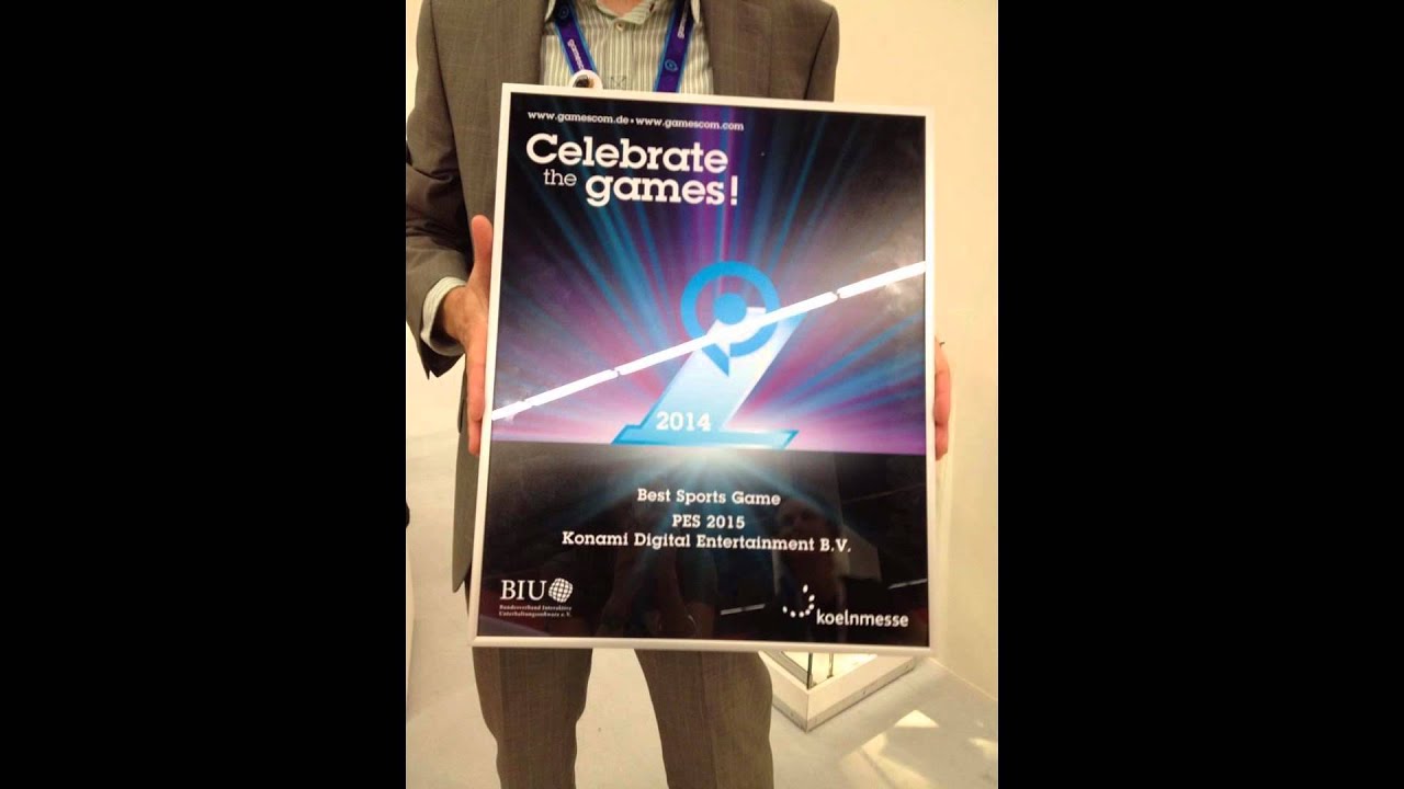 PES 2015 - Gamescom Best Sports Game 