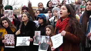 Jinên Ciwan Li Qamişloyê Xwe Pêşandanek Li Dar Xistin