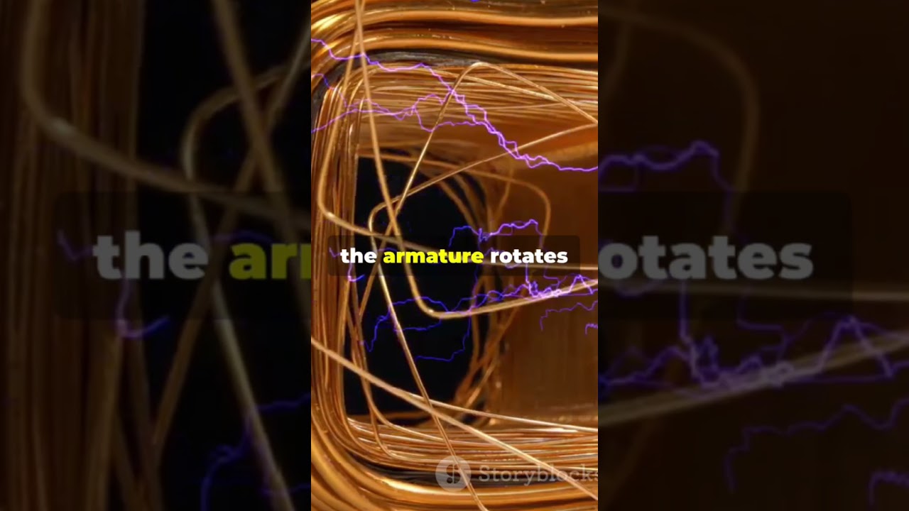HOW AN AC GENERATOR WORKS? CBSE 