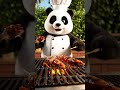 🐼🔥🦐 Chef Panda is serving up the ultimate Aussie BBQ Prawns!Golden grilled prawns,