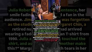 Julia Roberts’ Emotional Moment on Jimmy Fallon Leaves Everyone Speechless 😢❤️ #JuliaRoberts