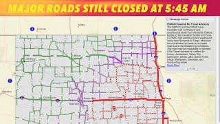 Monday Morning, North Dakota Road Report Still Valid At 8:48 AM