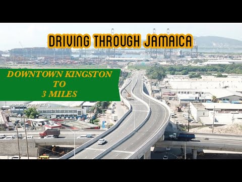 Downtown Kingston To 3 Miles via Spanish Town Road | Driving in Jamaica