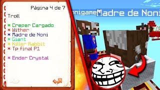 TROLLEANDO A LA MADRE DE NONI Y HACKS DEL SUSCRIPTOR | MINECRAFT MAPA TROLL DE SUSCRIPTOR