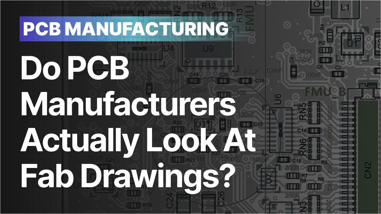 Действительно ли производители печатных плат изучают чертежи для изготовления?