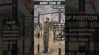 army chin up 💪#army #motivation #faujispiritbysaheen #indianarmy #taarmybharti #faujifauji