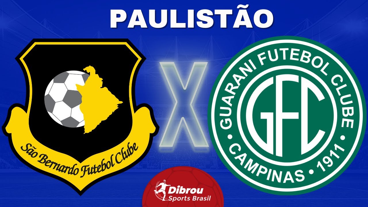 SÃO BERNARDO X GUARANI AO VIVO PAULISTÃO DIRETO DO 1º DE MAIO | RODADA ...