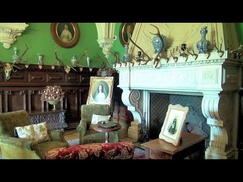 Pszczyna zamek - wnętrza (Pszczyna Castle: the Interiors), Poland [HD] (videoturysta)
