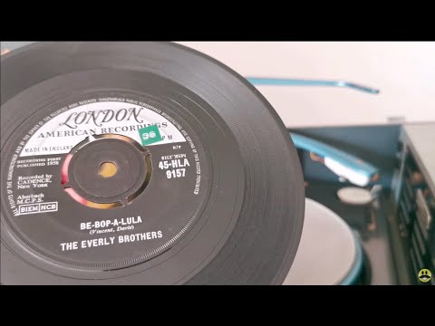 Be-Bop-A-Lula ~ The Everly Brothers ~ 1958 London American 45rpm Single ~ 1963 Bush SRP31D Record