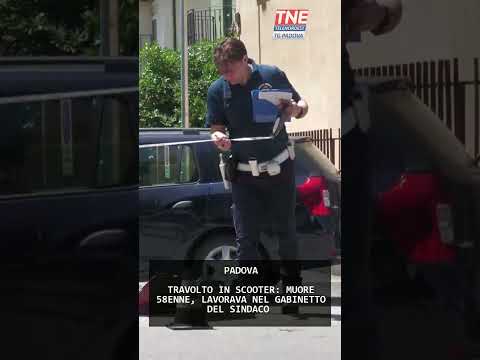 Video TRAVOLTO IN SCOOTER: MUORE 58ENNE, LAVORAVA NEL GABINETTO DEL SINDACO | 22/05/2026