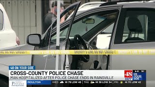 Cross-county chase ends in Rainsville standoff