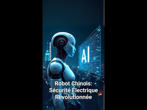Chine : Le Premier Robot Humanoïde Sécurise les Réseaux Électriques et l'Énergie