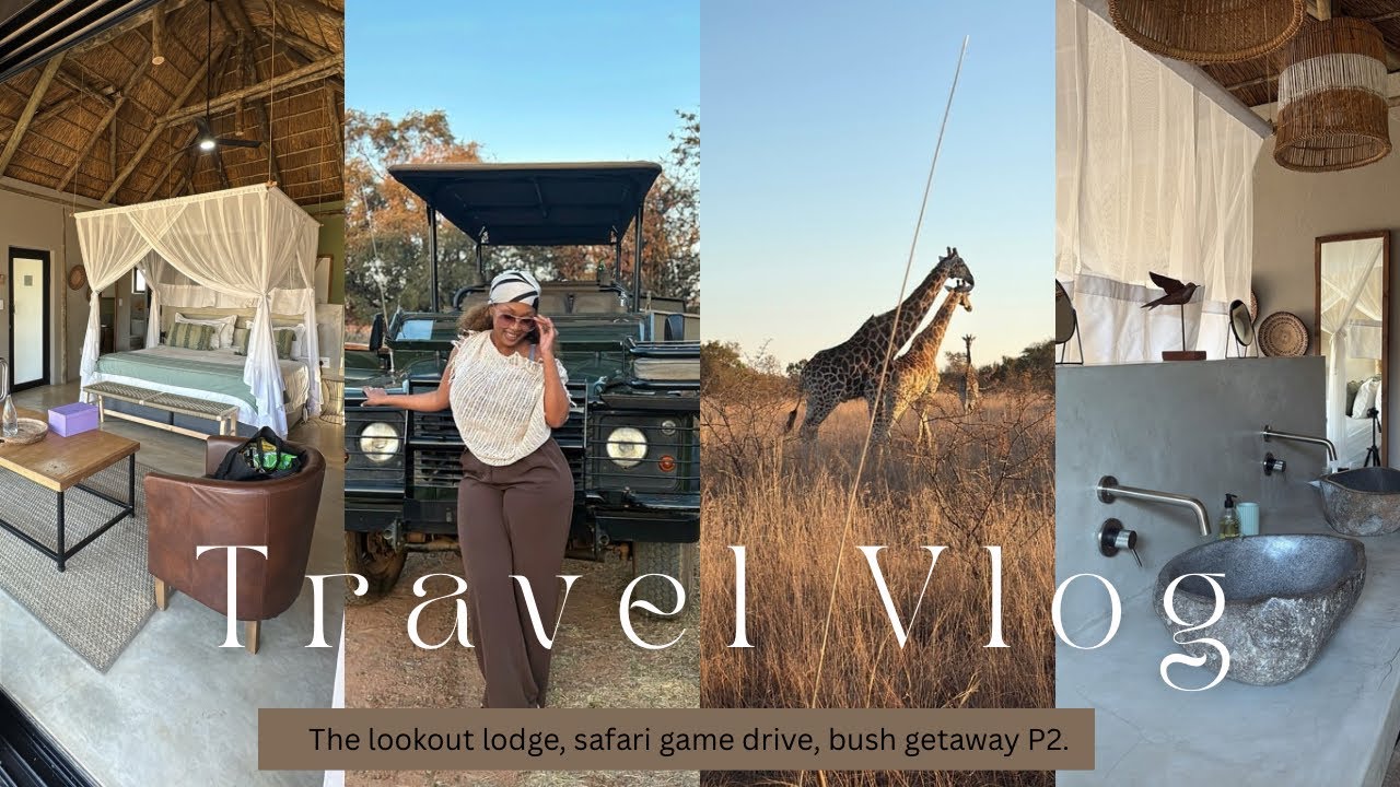TRAVEL VLOG P2: смотровая площадка, сафари-автомобиль, африканское приключение 