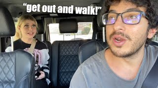Uber Driver Kicks Out 1 Star Passenger!