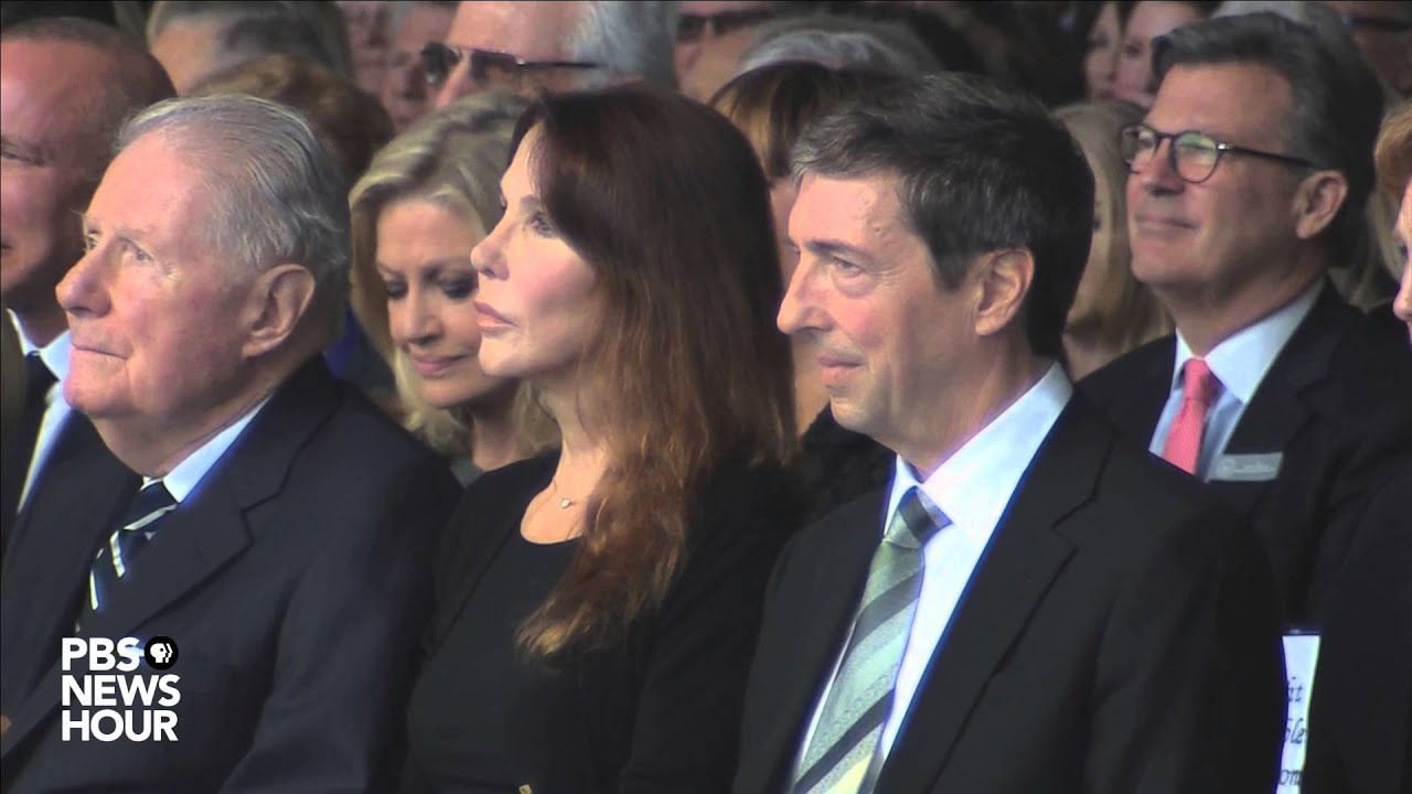 Reading of a love letter from Ronald Reagan to Nancy Reagan