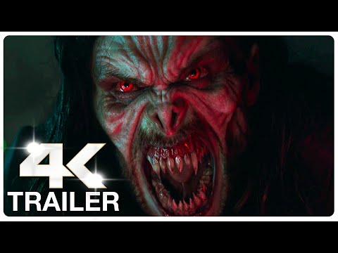 MORBIUS "Venom & Spider Man" : 5 Minute Trailers (4K ULTRA HD) NEW 2022