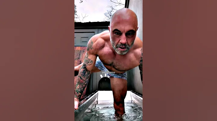 Joe Rogan Crazy Cold Plunge routine 🥶❄️ #1