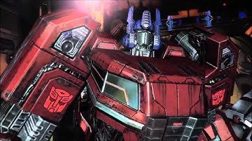 Transformers Fall of Cybertron Trailer HD (Through The Matrix)