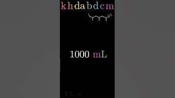 Unit Conversions Part 1: k h da b d c m #shorts