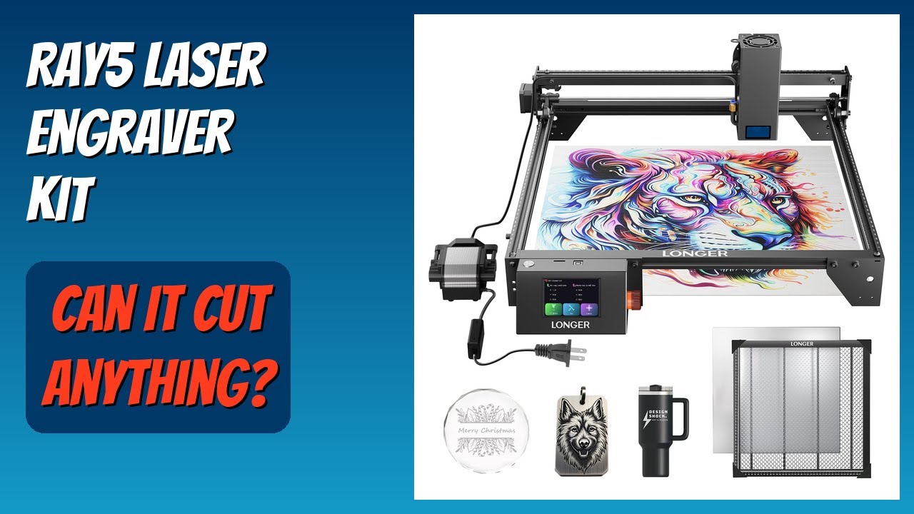 REVIEW (2026): RAY5 Laser Engraver Kit. Features