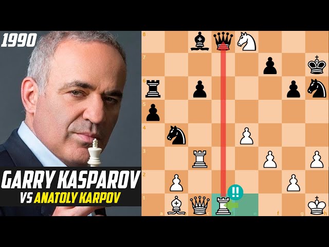 Archive, 1990: Garry Kasparov is ready to pounce, Chess