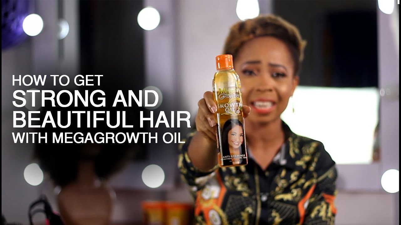 Megagrowth Growth Oil For Strong and Beautiful Hair || Hot Oil Treatment For All Hair Types