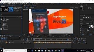 After Effects Template Tutorial App Promo