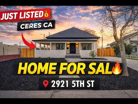 2921 5th St, Ceres, CA home video tour